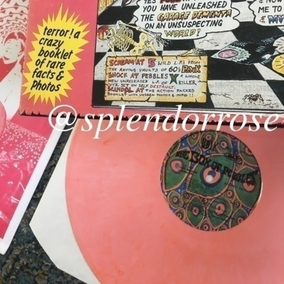 Pebbles Box set 5 Vinyl LP RARE Garage Rock Psych - Picture 8 of 16